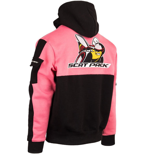 Dodge Scatpack cotton hoodie - Pink & Black